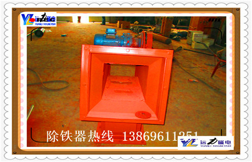 管道自卸式除鐵器，RCGZ系列管道自卸式永磁除鐵器價格 _遠力RCGZ系列管道自卸式永磁除鐵器型12000高斯_可定制工作原理_安裝示意圖 